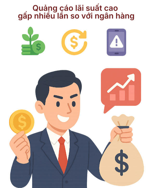 Cảnh báo thủ đoạn lừa đảo mới, người dân gửi tiền tiết kiệm đặc biệt chú ý - Ảnh 1.