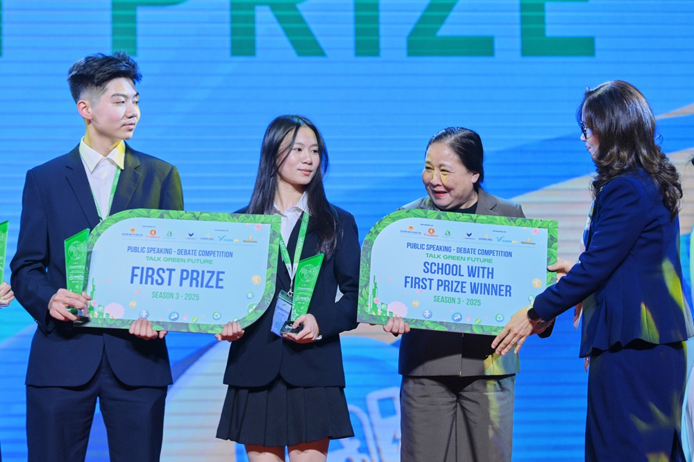 Dư âm Tiếng nói Xanh: Sân chơi học thuật thúc đẩy tư duy hành động của thế hệ trẻ - Ảnh 2.