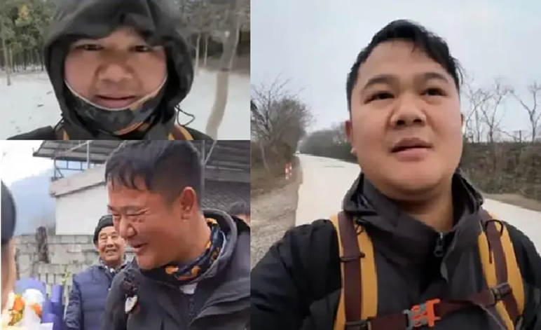 Ch&agrave;ng trai đi bộ 1.400km về qu&ecirc; ăn Tết: Mỗi ng&agrave;y ăn 1 bữa đi 30km, sau 33 ng&agrave;y kết quả kh&aacute;m sức khỏe g&acirc;y chấn động - Ảnh 2.