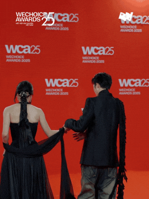 Anh Tú và Diệu Nhi không rời nửa bước tại thảm đỏ WeChoice Awadrs, gấp đôi visual hoá ra là thế này!- Ảnh 3.