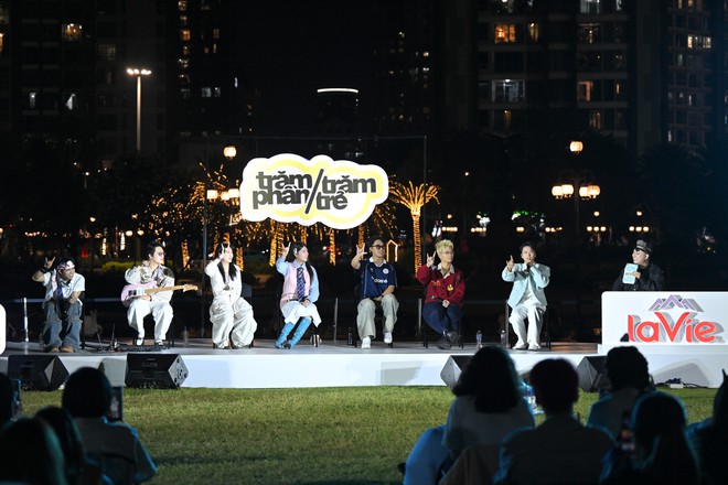 Đại sứ Ch&uacute;t Y&ecirc;n B&ugrave;i C&ocirc;ng Nam c&ugrave;ng c&aacute;c giọng ca Gen Z cực hot mang &ldquo;Ch&uacute;t Y&ecirc;n&rdquo; đến Thế hệ Trăm Phần Trăm Trẻ - Ảnh 4.