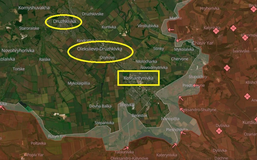 Kostiantynivka bị kẹp giữa hai gọng kìm: Nguy cơ sụp đổ Hệ thống phòng thủ Ukraine 2026 - Ảnh 1.