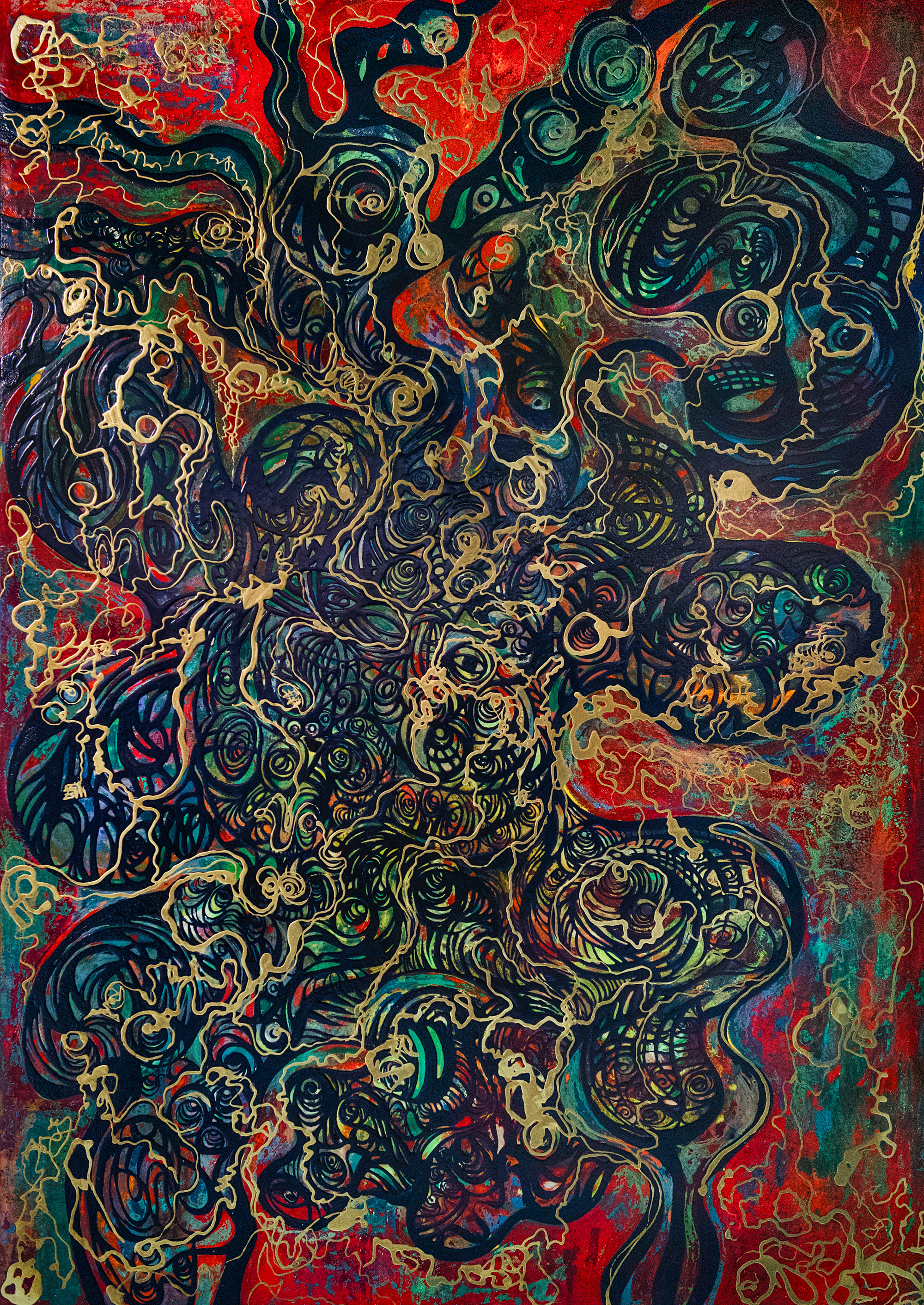 Đ&agrave;o Anh Thơ t&aacute;i xuất với loạt tranh khổ lớn tại triển l&atilde;m c&ugrave;ng cha Đ&agrave;o Anh Kh&aacute;nh- Ảnh 5.