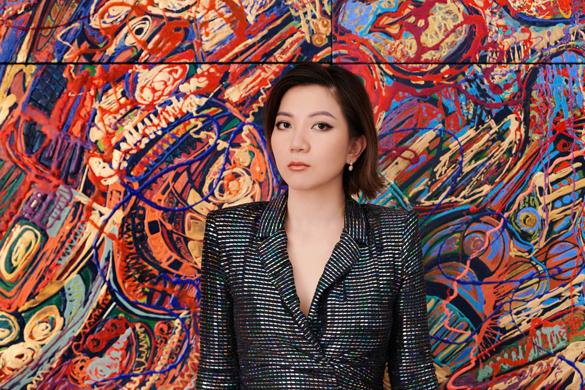 Đ&agrave;o Anh Thơ t&aacute;i xuất với loạt tranh khổ lớn tại triển l&atilde;m c&ugrave;ng cha Đ&agrave;o Anh Kh&aacute;nh- Ảnh 3.