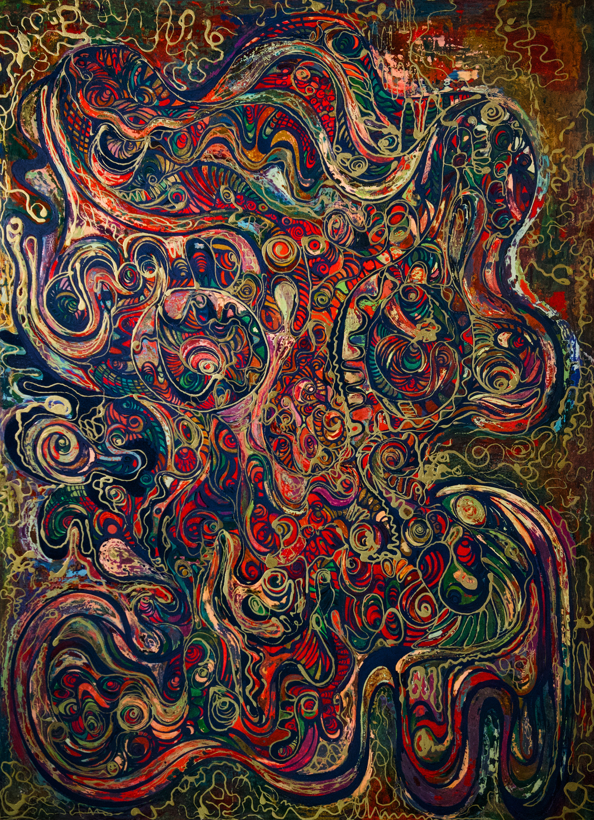 Đ&agrave;o Anh Thơ t&aacute;i xuất với loạt tranh khổ lớn tại triển l&atilde;m c&ugrave;ng cha Đ&agrave;o Anh Kh&aacute;nh- Ảnh 7.