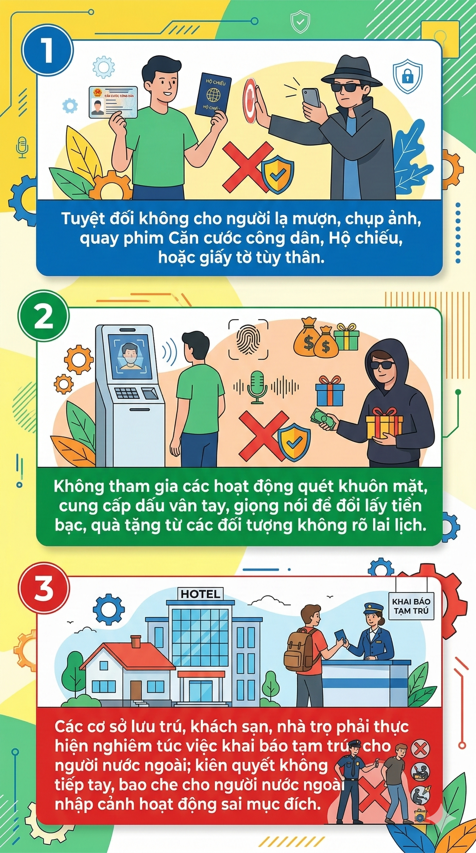 Cảnh báo nóng liên quan đến thẻ Căn cước công dân, hộ chiếu của người dân - Ảnh 2.