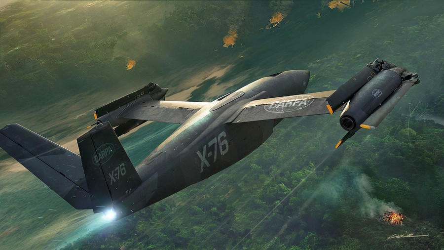 C&ocirc;ng bố m&aacute;y bay phản lực c&aacute;nh quạt lật X - 76 s&aacute;ng tạo của DARPA năm 2026 - Ảnh 1.