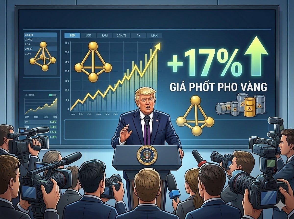 Tổng thống Trump ký sắc lệnh lịch sử, giá phốt pho vàng tăng vọt 17%: Hoá chất Đức Giang (DGC) được gọi tên - Ảnh 1.