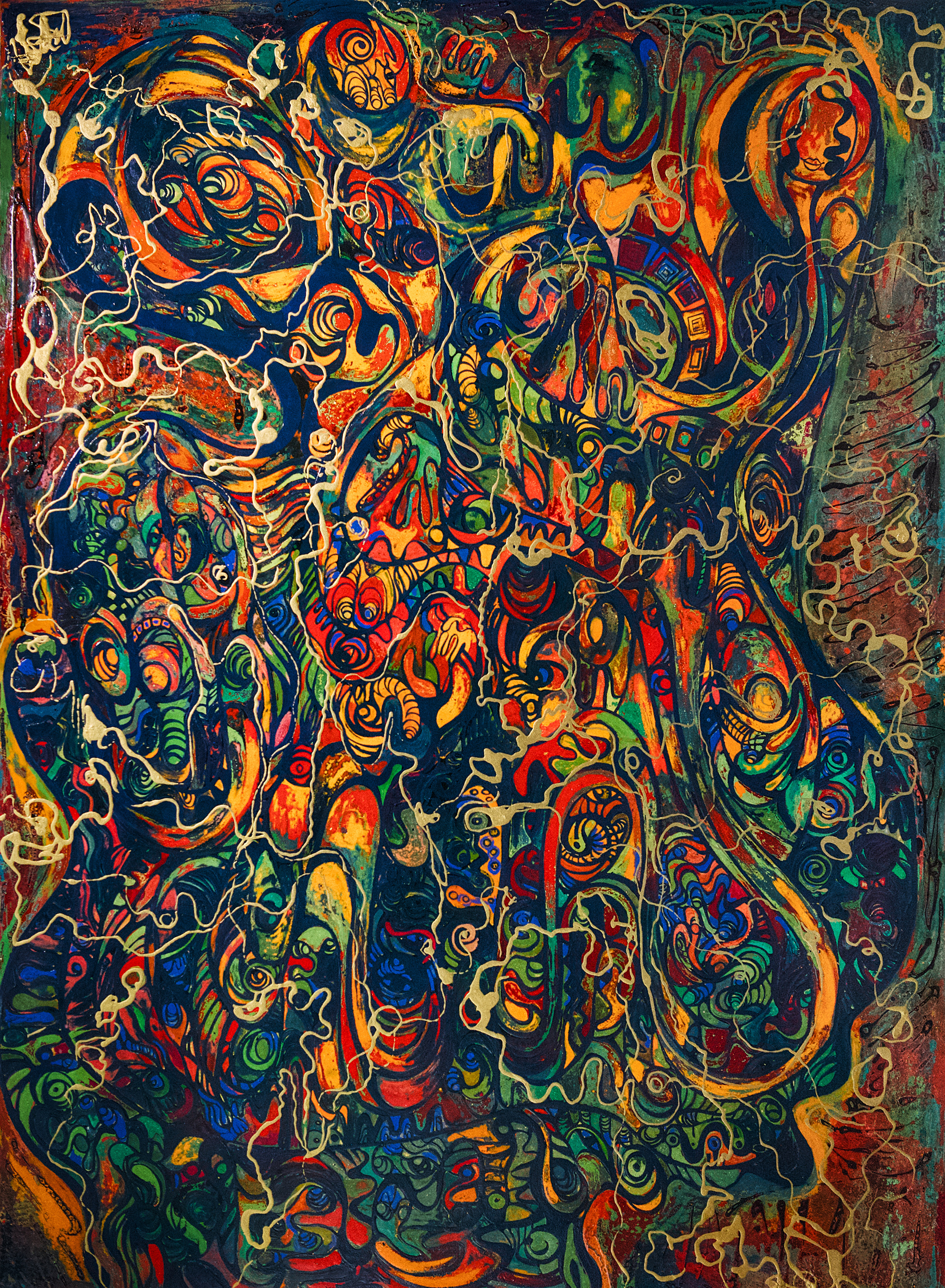 Đ&agrave;o Anh Thơ t&aacute;i xuất với loạt tranh khổ lớn tại triển l&atilde;m c&ugrave;ng cha Đ&agrave;o Anh Kh&aacute;nh- Ảnh 4.