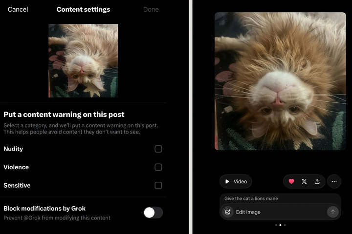 X Ra Tính Năng Chặn Ai Grok Sửa Ảnh , Tăng Quyền Kiểm Soát Cho Người Dùng - Ảnh 1.