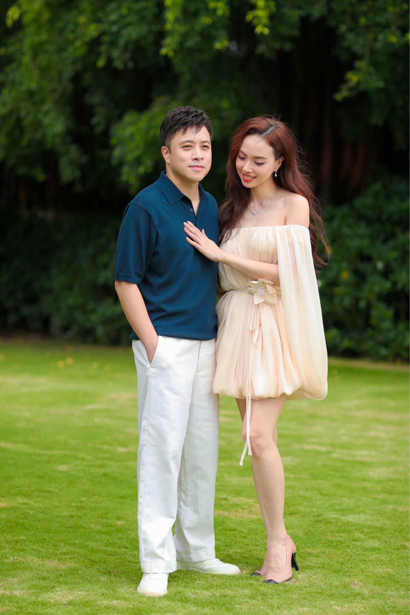 Diễn vi&ecirc;n nổi tiếng Việt Nam lấy được chồng ưng &yacute;: "Phiền chồng cưu mang em th&ecirc;m nhiều kiếp sống nữa" - Ảnh 2.