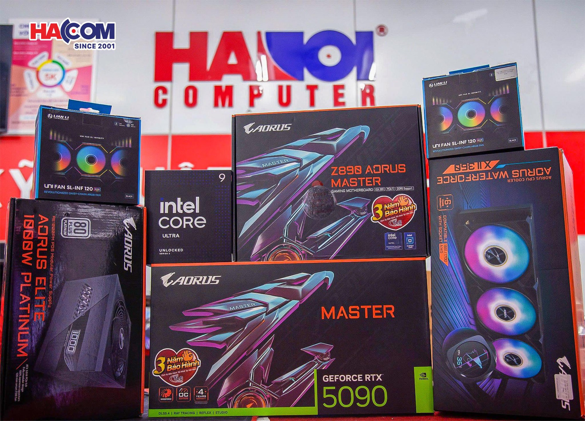 Gigabyte x HACOM – Bắt tay giữ nhịp giá trước thách thức linh kiện đắt ngang vàng - Ảnh 1. Gigabyte x HACOM – Bắt tay giữ nhịp giá trước thách thức linh kiện đắt ngang vàng - Ảnh 1.