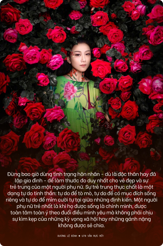 Nh&igrave;n Dương Lệ B&igrave;nh tuổi 66 để thấy: Phụ nữ gi&agrave; đi kh&ocirc;ng phải v&igrave; h&ocirc;n nh&acirc;n, m&agrave; v&igrave; đ&aacute;nh mất &ldquo;khoảng trời ri&ecirc;ng&rdquo;- Ảnh 8.