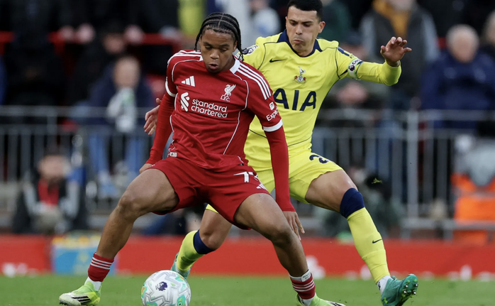 Richarlison ghi bàn phút 90, Tottenham chia điểm Liverpool tại Anfield - Ảnh 1.