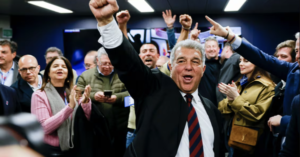 Laporta tái đắc cử chủ tịch nhiệm kỳ thứ tư, Barcelona tham vọng trở lại đỉnh châu Âu - Ảnh 1.