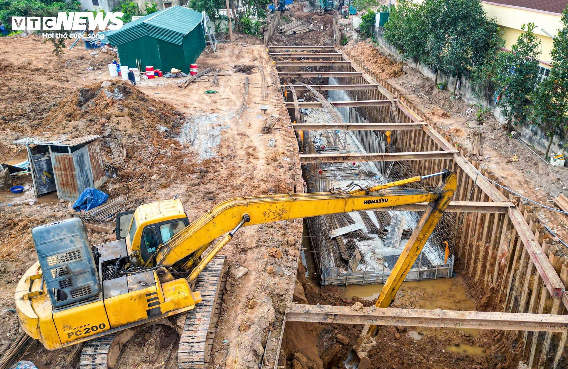 Cận cảnh dự &aacute;n 920 tỷ đồng chống ngập cho khu đ&ocirc; thị H&agrave; Nội năm 2026 - Ảnh 9.