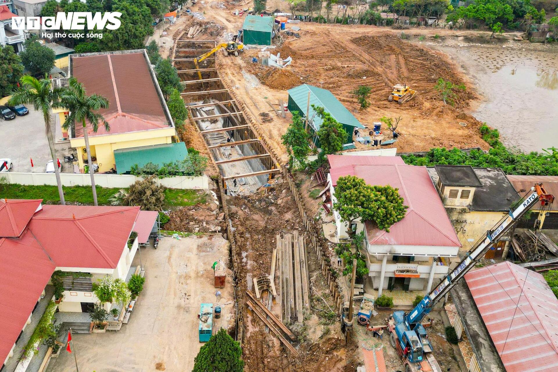 Cận cảnh dự &aacute;n 920 tỷ đồng chống ngập cho khu đ&ocirc; thị H&agrave; Nội năm 2026 - Ảnh 10.