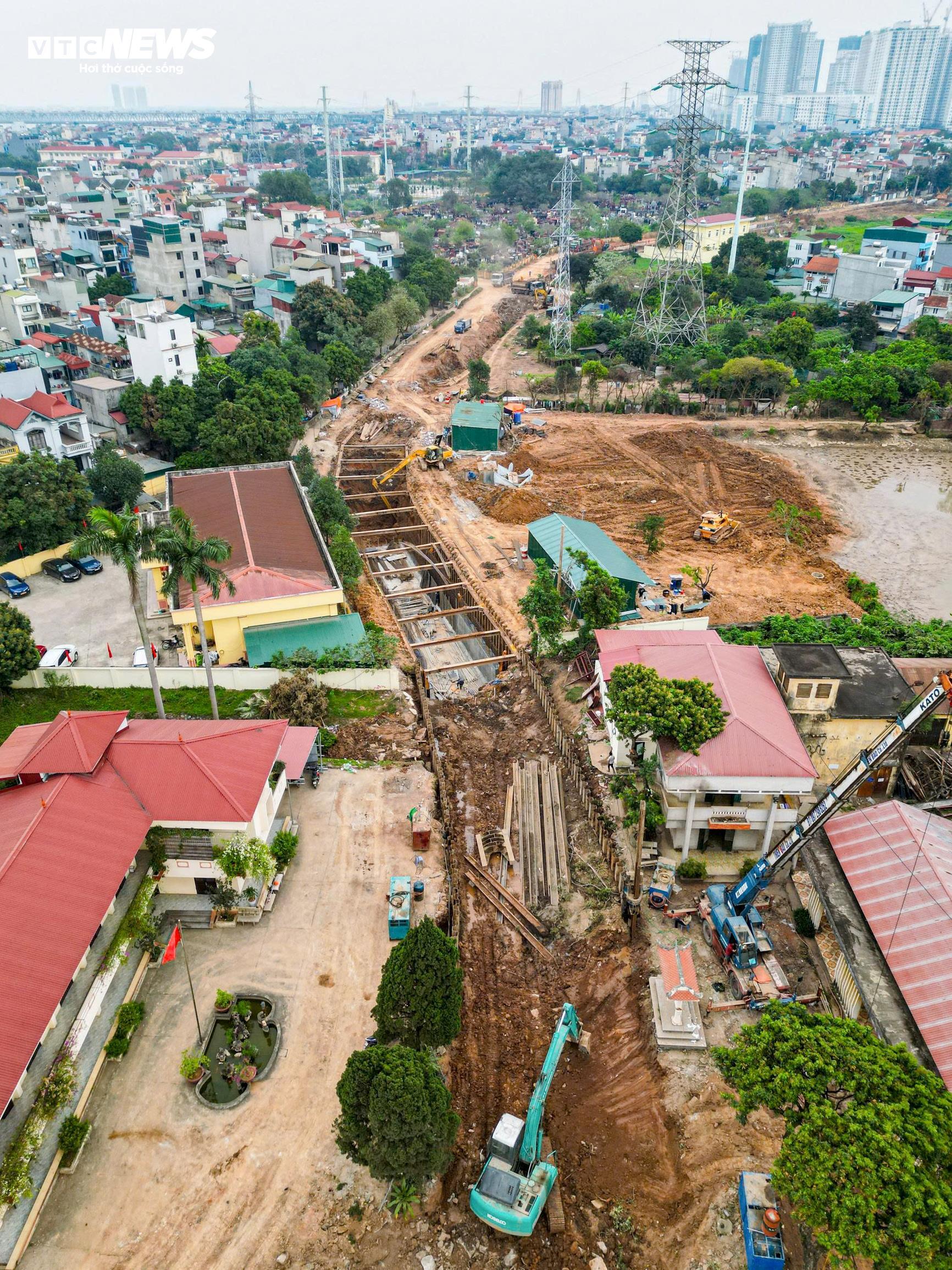 Cận cảnh dự &aacute;n 920 tỷ đồng chống ngập cho khu đ&ocirc; thị H&agrave; Nội năm 2026 - Ảnh 6.