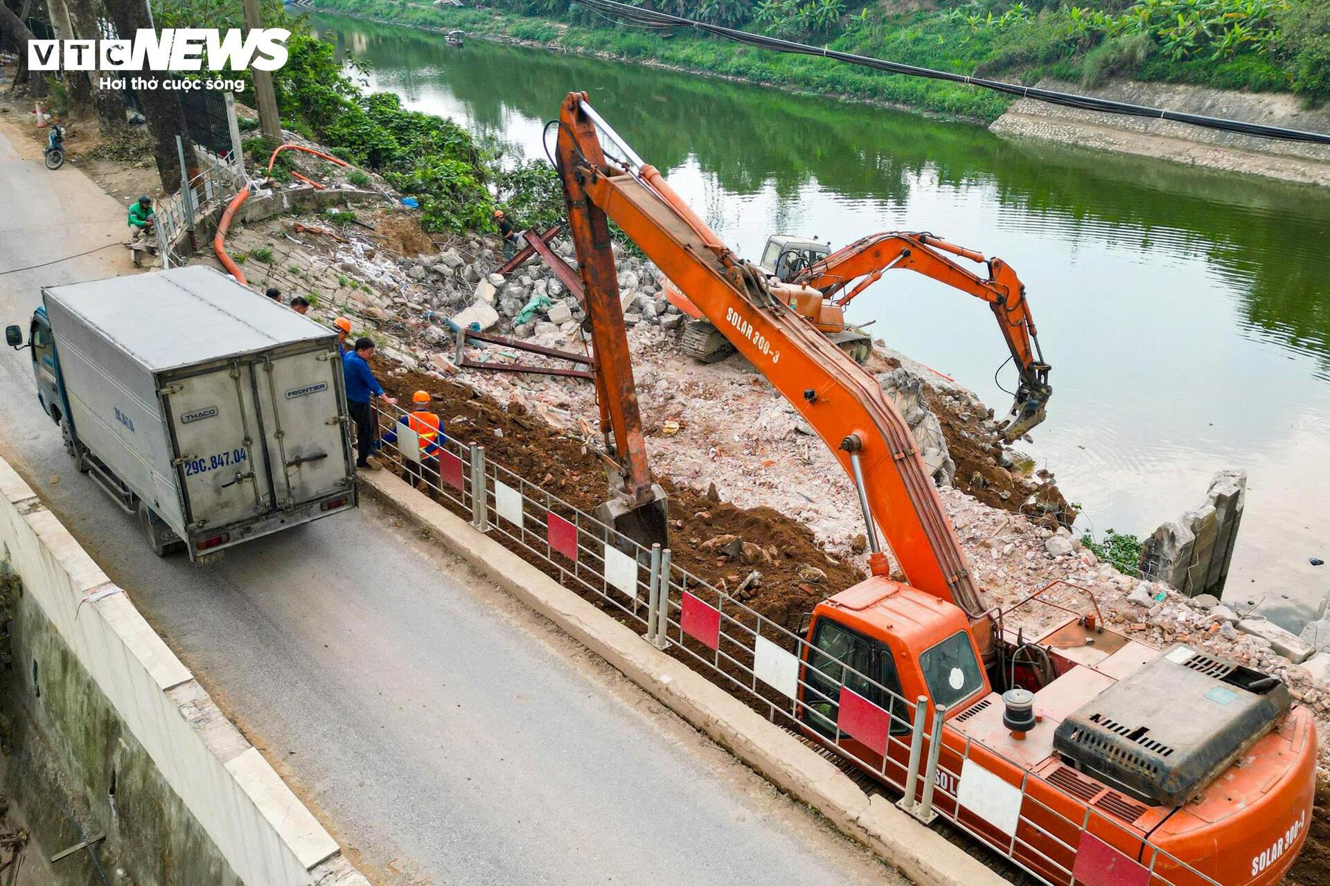 Cận cảnh dự &aacute;n 920 tỷ đồng chống ngập cho khu đ&ocirc; thị H&agrave; Nội năm 2026 - Ảnh 7.