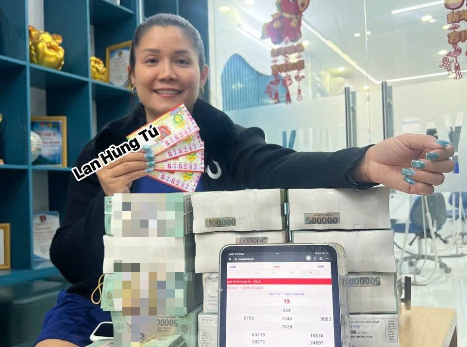 Mua v&eacute; số l&uacute;c chờ nhổ răng, một người đ&agrave;n &ocirc;ng tr&uacute;ng độc đắc 8 tỉ đồng - Ảnh 2.