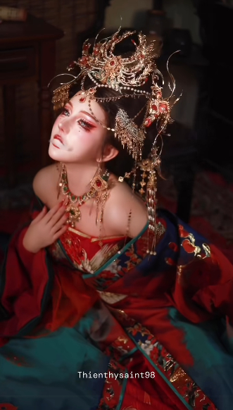 Xuy&ecirc;n kh&ocirc;ng th&agrave;nh ho&agrave;ng hậu, nữ coser khiến fan m&ecirc; mệt với m&agrave;n biến h&igrave;nh "kh&ocirc;ng vết xước" - Ảnh 2.