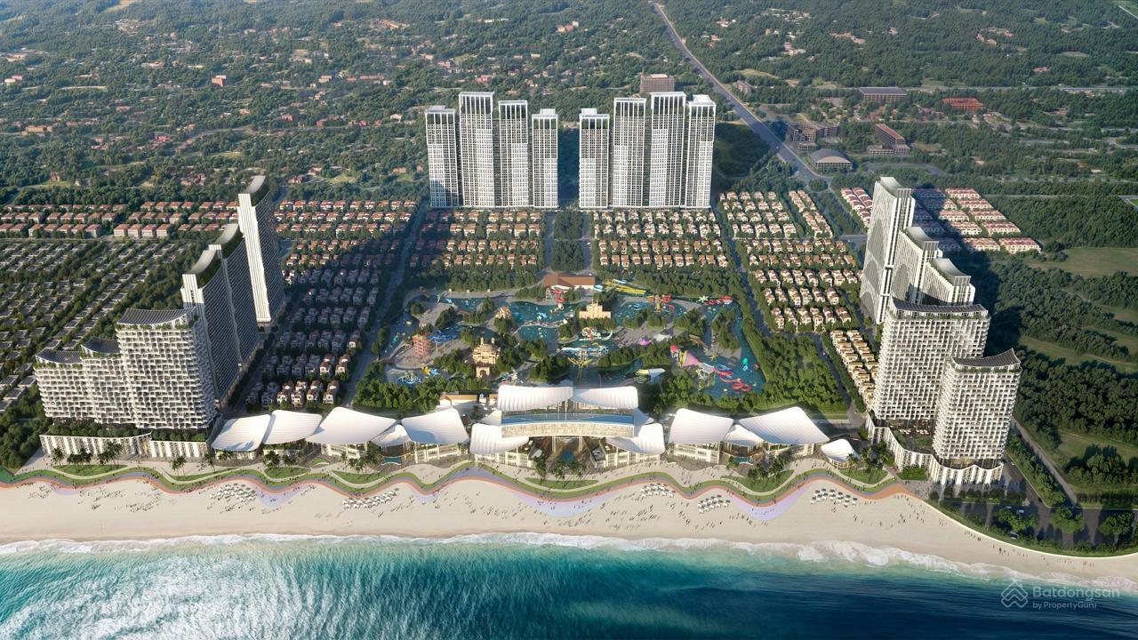 Doanh nghiệp của tỷ ph&uacute; Trần B&aacute; Dương bắt đầu thi c&ocirc;ng 2 t&ograve;a th&aacute;p cao tới 40 tầng trong khu đ&ocirc; thị 37.000 tỷ của Sun Group tại th&agrave;nh phố gi&agrave;u nhất Việt Nam  - Ảnh 1.