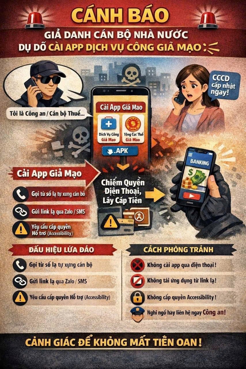 C&ocirc;ng an cảnh b&aacute;o tin nhắn Zalo, SMS c&oacute; thể khiến t&agrave;i khoản ng&acirc;n h&agrave;ng bị r&uacute;t sạch - Ảnh 2.