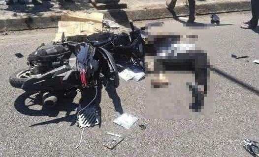 T&ocirc;ng trụ đ&egrave;n , Hai thanh ni&ecirc;n tử vong Khi lưu th&ocirc;ng tr&ecirc;n đường Ho&agrave;ng Sa - Ảnh 1.