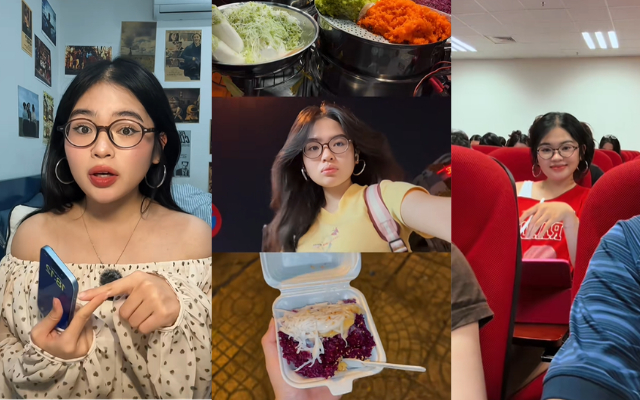 "N&agrave;ng thơ" sống một m&igrave;nh trong ph&ograve;ng trọ 3,8 triệu ở H&agrave; Nội, nổi tiếng với loạt vlogs "dậy từ 1h s&aacute;ng để học b&agrave;i"- Ảnh 3.