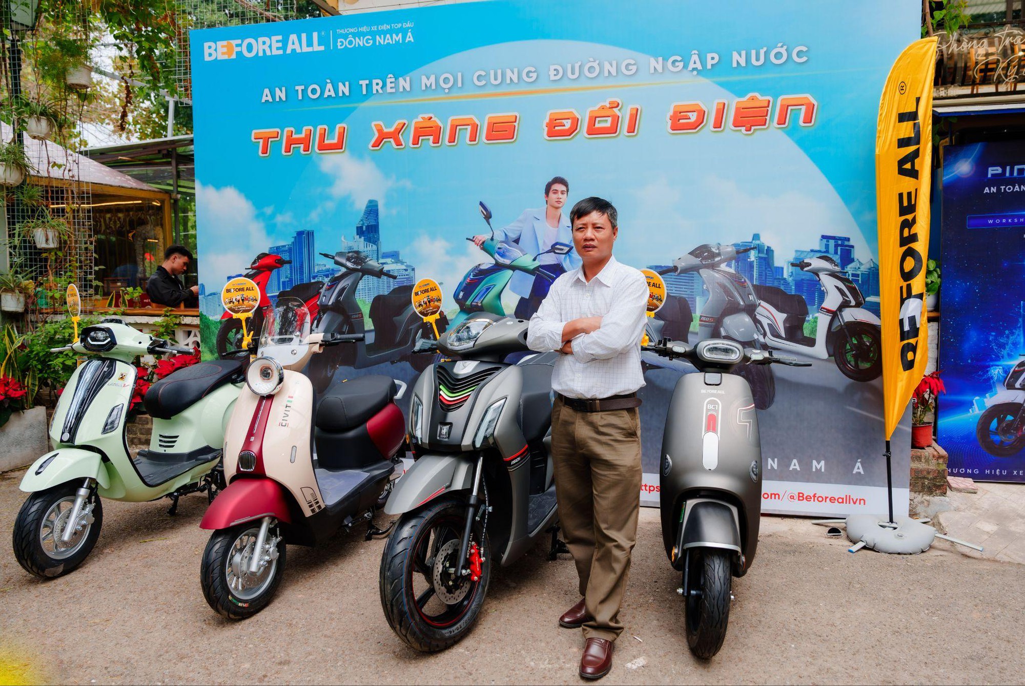 Before All khẳng định vị thế công nghệ xe điện Việt, công bố chiến dịch Thu xăng – Đổi điện - Ảnh 3. Before All khẳng định vị thế công nghệ xe điện Việt, công bố chiến dịch Thu xăng – Đổi điện - Ảnh 3.