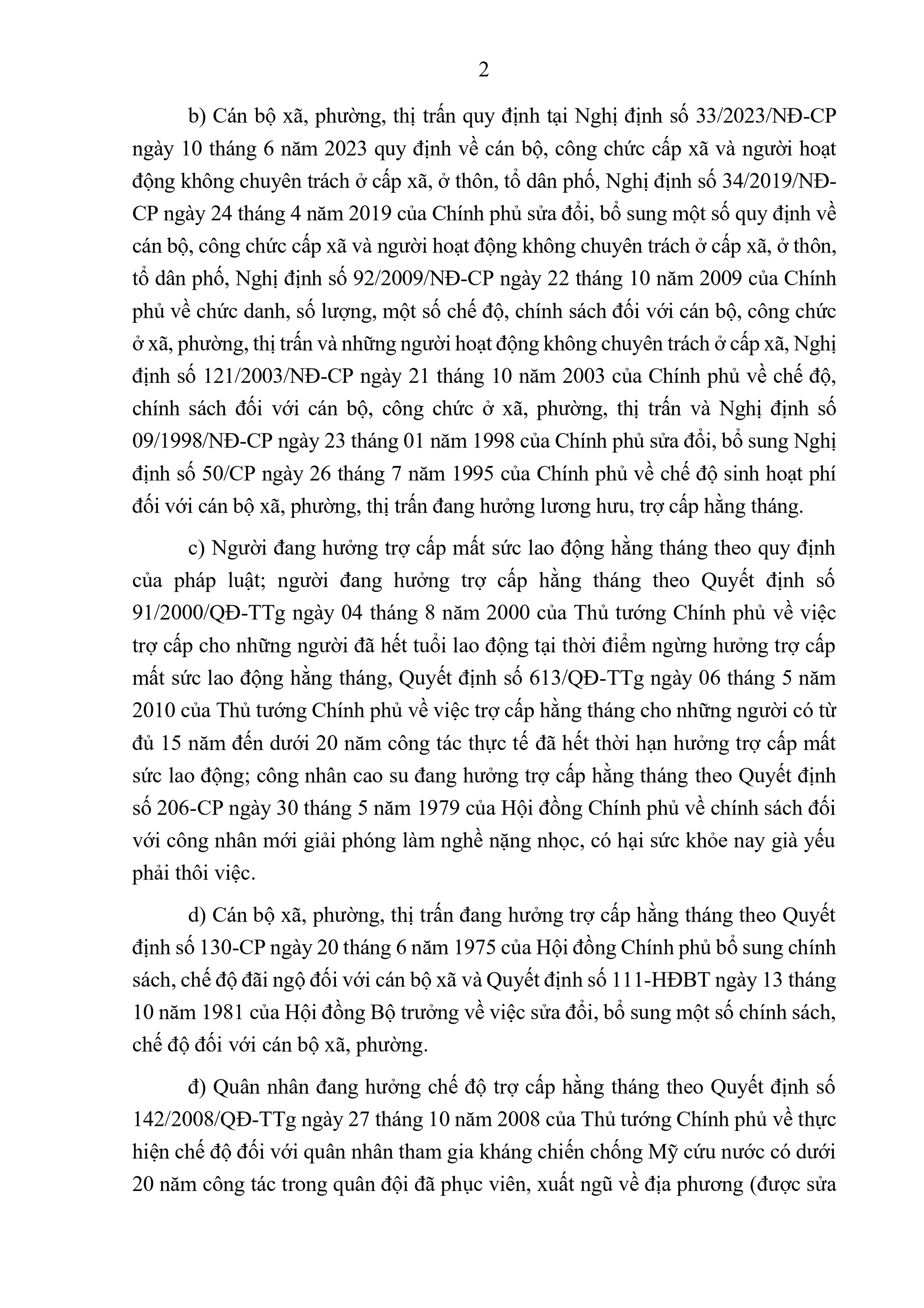 Dự thảo Nghị định điều chỉnh lương hưu 2026 v&agrave; trợ cấp bảo hiểm x&atilde; hội mới - Ảnh 2.