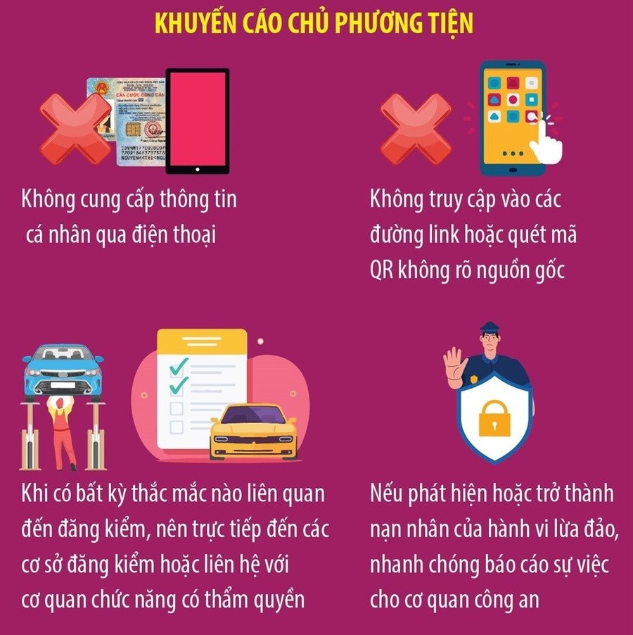 Cảnh b&aacute;o lừa đảo đăng kiểm &ocirc; t&ocirc; 2026: Những điều chủ xe cần biết - Ảnh 2.