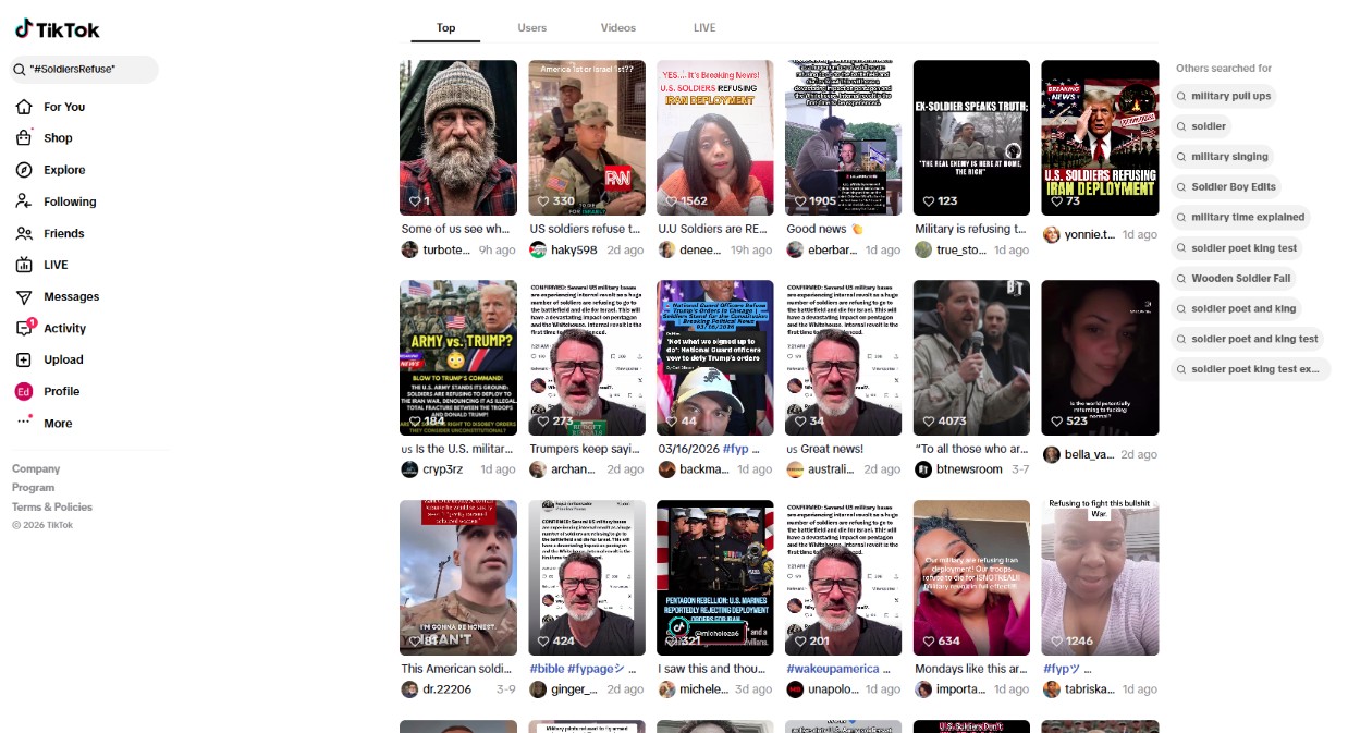 Sự thật về 18 triệu b&agrave;i đăng tin &ldquo;Binh sĩ Mỹ nổi loạn, c&ocirc;ng khai chống lệnh triển khai qu&acirc;n tới Iran&ldquo; - Ảnh 5.