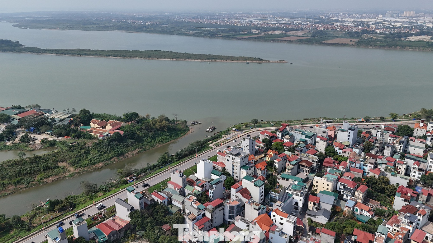 Cận cảnh tuyến bổ cập nước s&ocirc;ng T&ocirc; Lịch trị gi&aacute; 869 tỷ đồng đang th&agrave;nh h&igrave;nh - Ảnh 2.