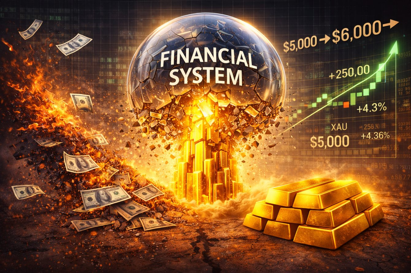 V&agrave;ng giảm s&acirc;u , đầu tư v&agrave;ng năm 2026: L&yacute; do chuy&ecirc;n gia dự b&aacute;o 6 . 000 USD - Ảnh 1.