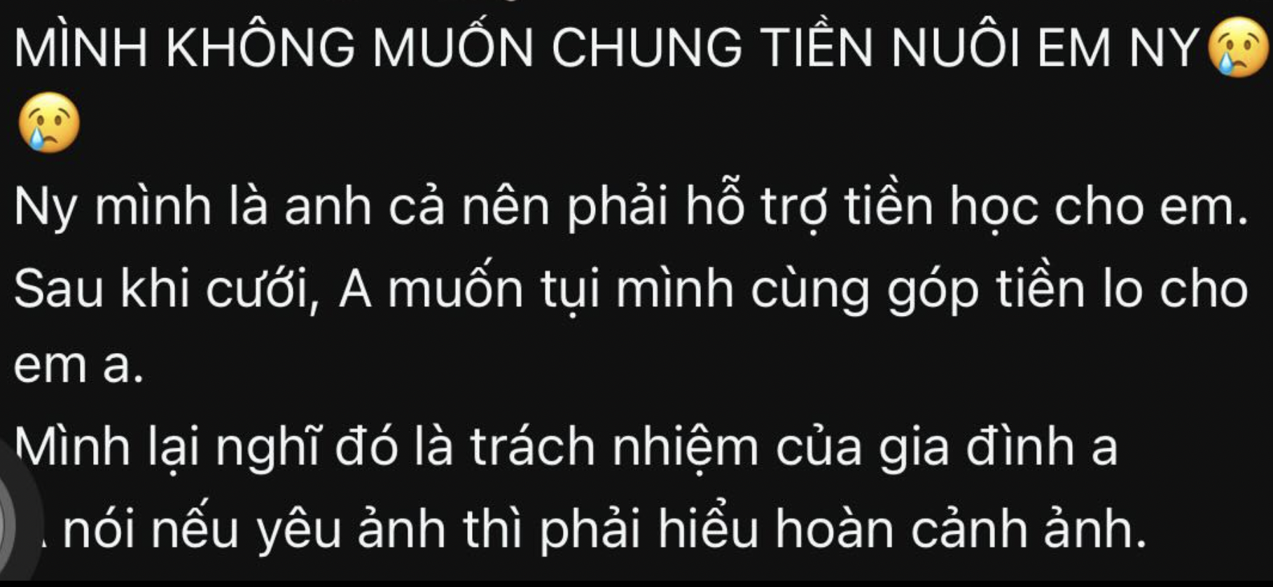 Lấy chồng c&ograve;n phải nu&ocirc;i cả em chồng: C&acirc;u chuyện t&agrave;i ch&iacute;nh trong h&ocirc;n nh&acirc;n khiến MXH dậy s&oacute;ng - Ảnh 1.