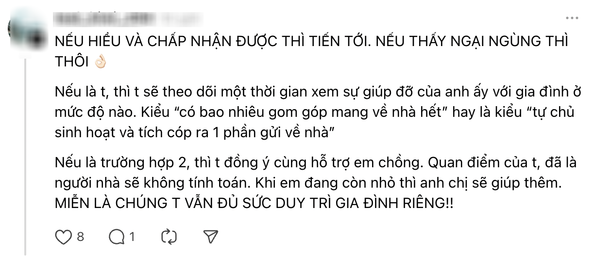 Lấy chồng c&ograve;n phải nu&ocirc;i cả em chồng: C&acirc;u chuyện t&agrave;i ch&iacute;nh trong h&ocirc;n nh&acirc;n khiến MXH dậy s&oacute;ng - Ảnh 2.