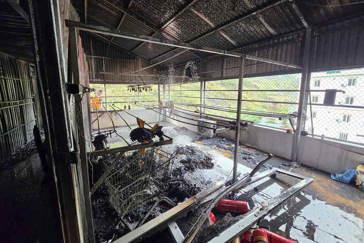 Cháy nhà nghỉ Mèo Vạc khiến 95 khách nước ngòai thoát nạn an toàn - Ảnh 3.