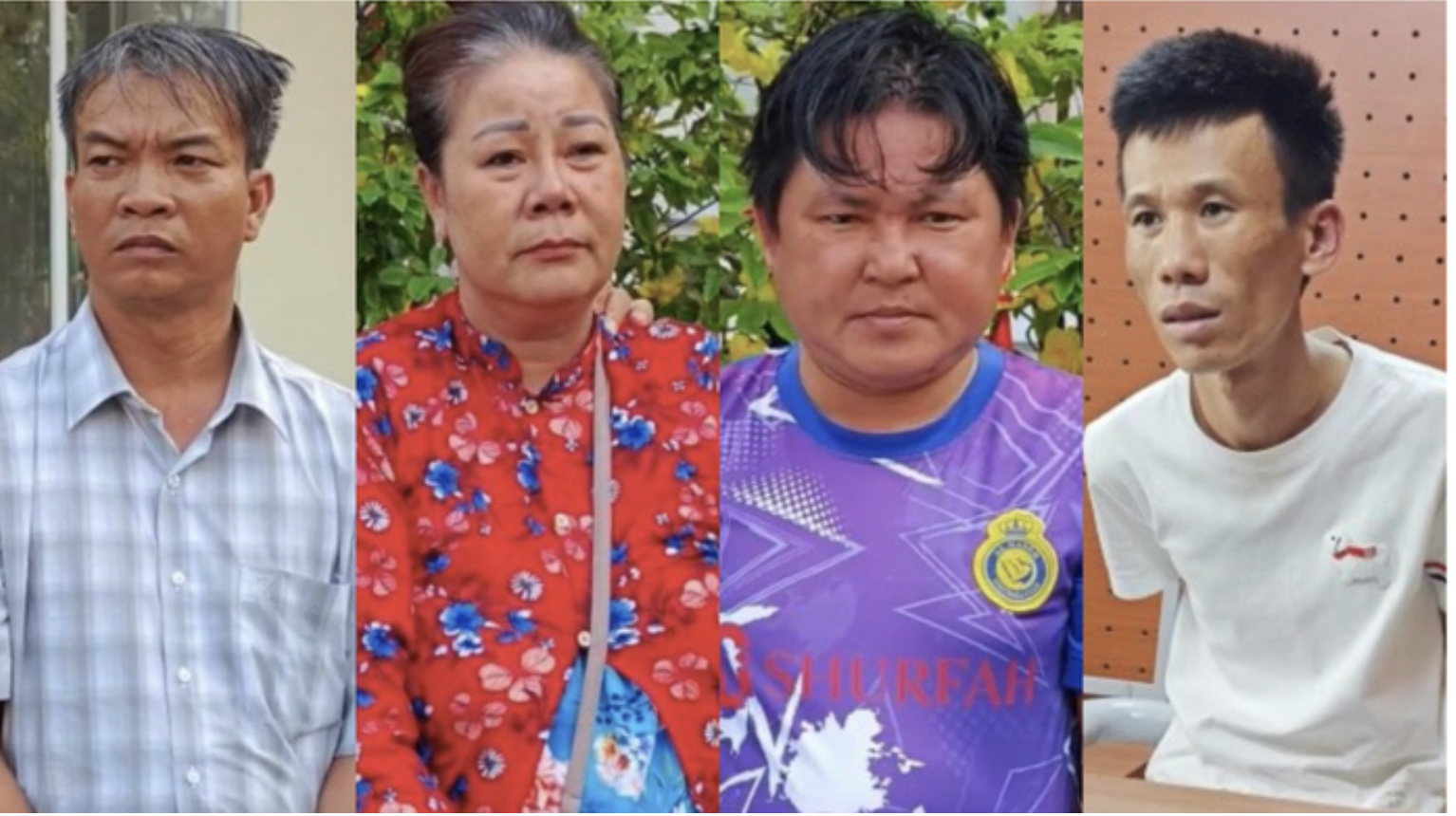 4 Đối tượng trong vụ cướp giật t&agrave;i sản tại Li&ecirc;n Hoa Bảo Th&aacute;p ra đầu th&uacute; - Ảnh 2.