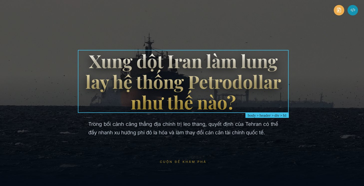 Đưa ra quyết định chấn động tại eo biển Hormuz, Iran làm “rung chuyển” hệ thống giúp Mỹ thống trị tài chính toàn cầu trong hơn 70 năm qua - Ảnh 1.