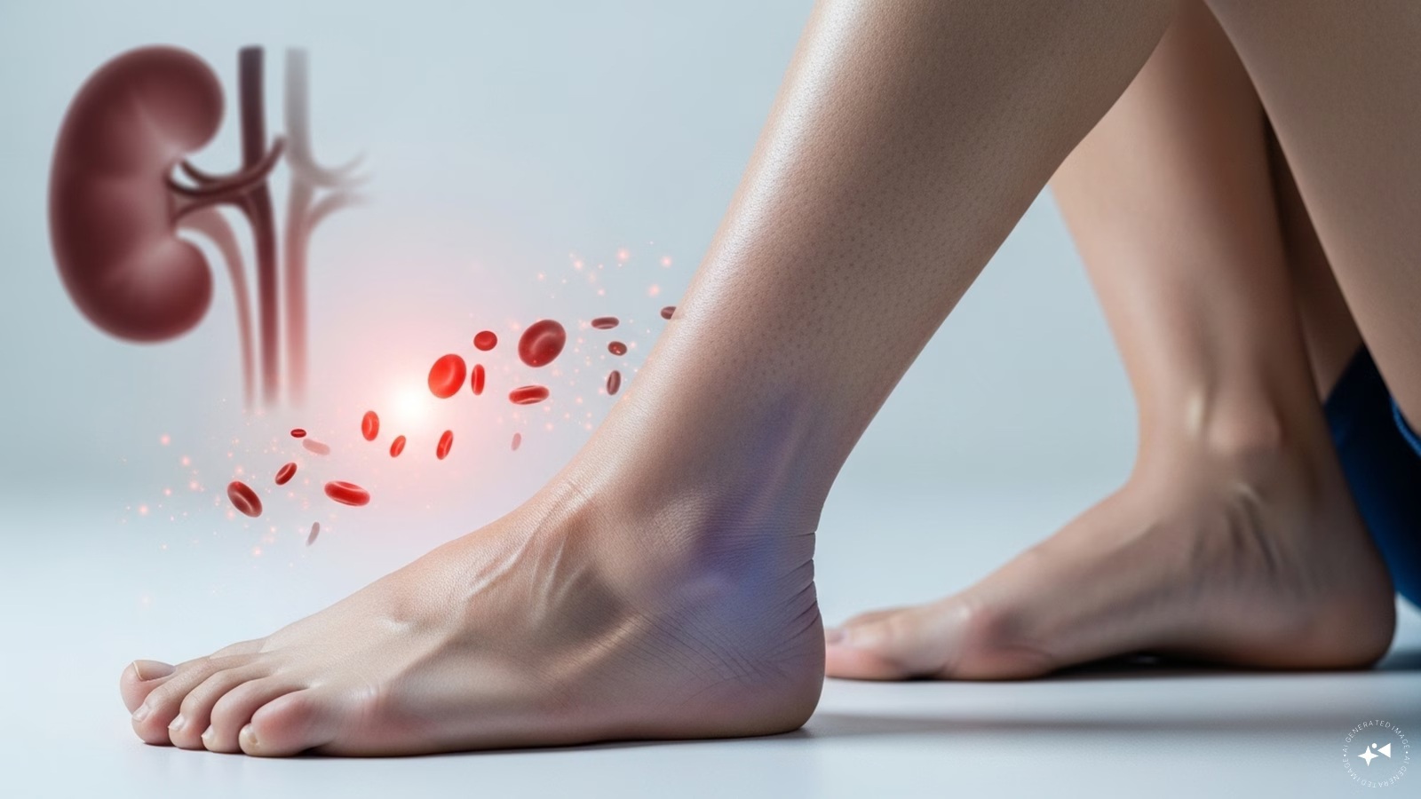 5 dấu hiệu ở ch&acirc;n cảnh b&aacute;o thận đang gặp nguy: C&oacute; 1 cũng đi kh&aacute;m ngay - Ảnh 1.