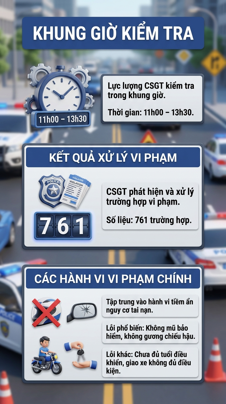 CSGT toàn quốc đang đồng loạt tập trung xử lý các vi phạm giao thông trọng tâm này, người dân chú ý - Ảnh 1.