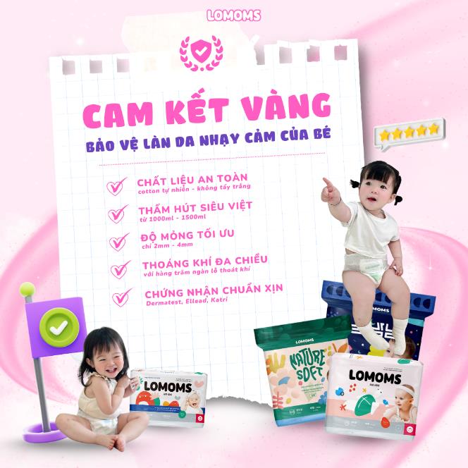 Bỉm Hàn tiếp tục mở rộng thị phần tại Việt Nam, Lomoms có gì đáng chú ý? - Ảnh 2. Bỉm Hàn tiếp tục mở rộng thị phần tại Việt Nam, Lomoms có gì đáng chú ý? - Ảnh 2.