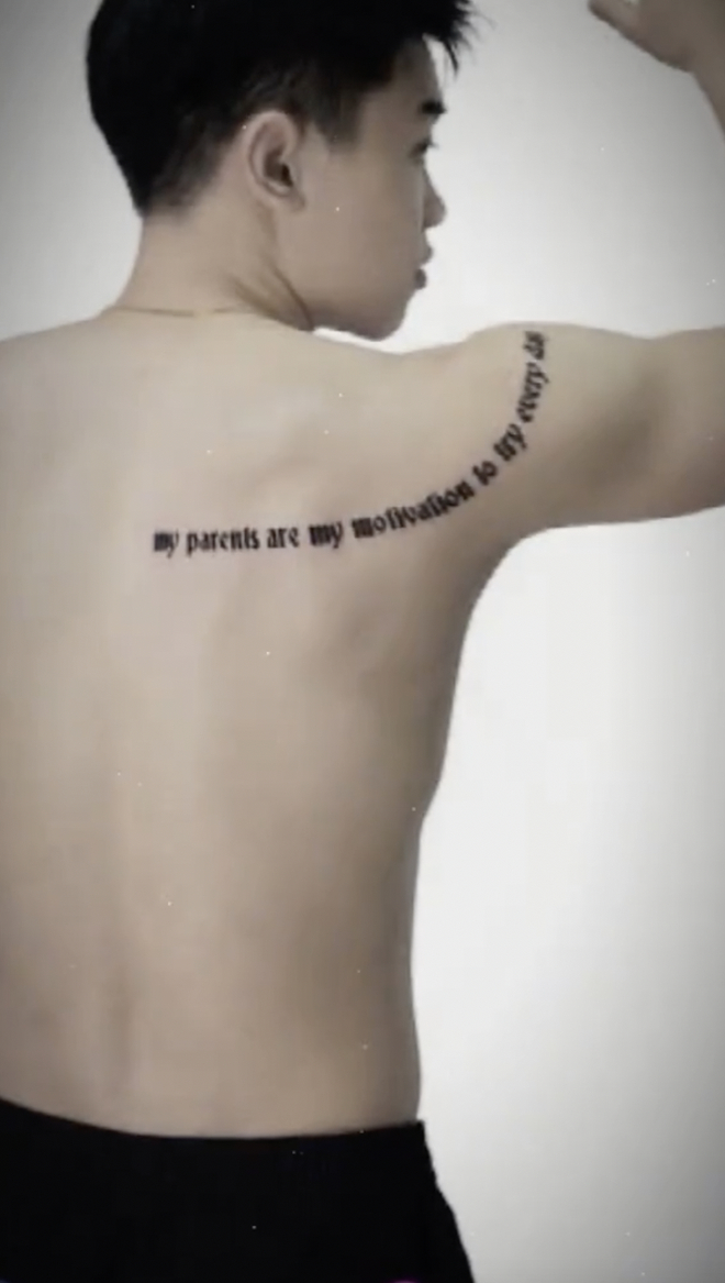 H&igrave;nh xăm của Đ&igrave;nh Bắc- Ảnh 5.