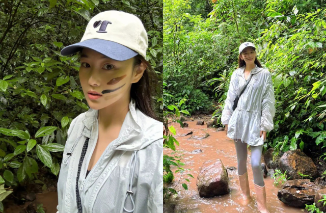 "T&oacute;m gọn" mỹ nh&acirc;n showbiz v&agrave; chồng sĩ quan đưa con g&aacute;i đi chơi, ngoại h&igrave;nh &aacute;i nữ th&agrave;nh t&acirc;m điểm - Ảnh 1.