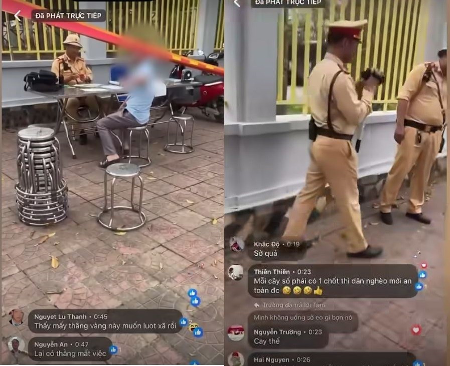 Chuyển Cơ quan điều tra vụ livestream xuy&ecirc;n tạc CSGT đo nồng độ cồn tại Tuy&ecirc;n Quang - Ảnh 1.