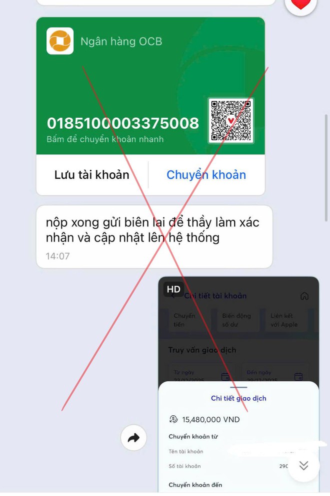 Lật tẩy chi&ecirc;u lừa đảo "gia hạn học ph&iacute;" của c&aacute;n bộ trường t&ecirc;n "PHAN VAN NGUYEN" - Ảnh 4.