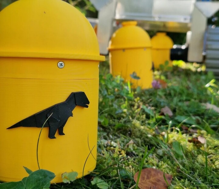 Robot khai thác Mặt trăng kiểu khủng long T . Rex mở ra cơ hội mới cho nhân lọai - Ảnh 2.