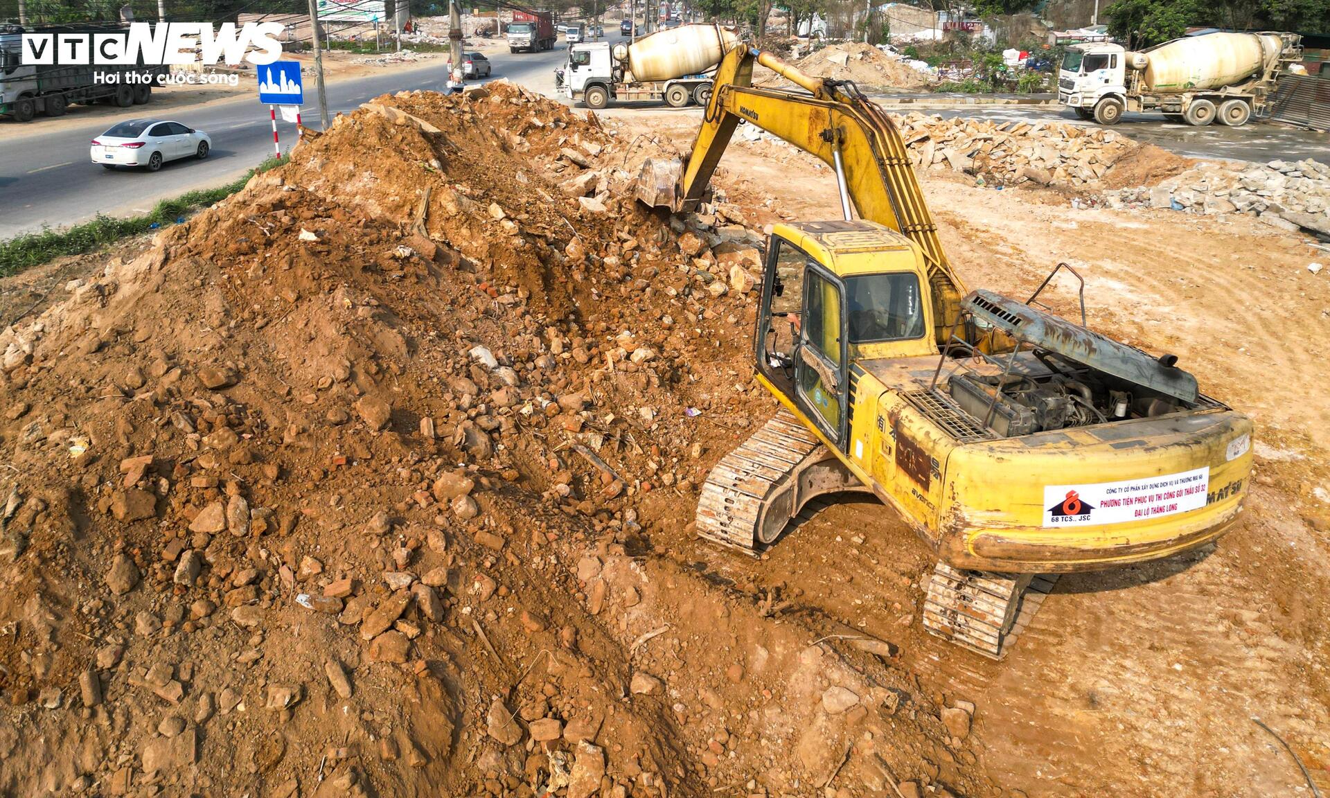 C&ocirc;ng trường cao tốc 5 . 200 Tỷ đồng kết nối Đại lộ Thăng Long v&agrave; H&agrave; Nội - h&ograve;a b&igrave;nh - Ảnh 10.