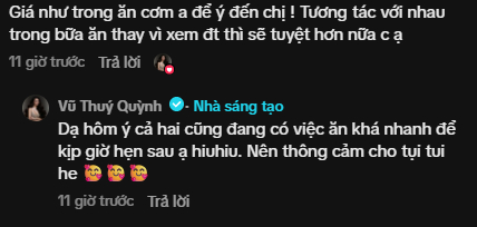 Vũ Thu&yacute; Quỳnh v&agrave; bạn trai Đức Phạm bị soi th&aacute;i độ lạnh nhạt- Ảnh 2.